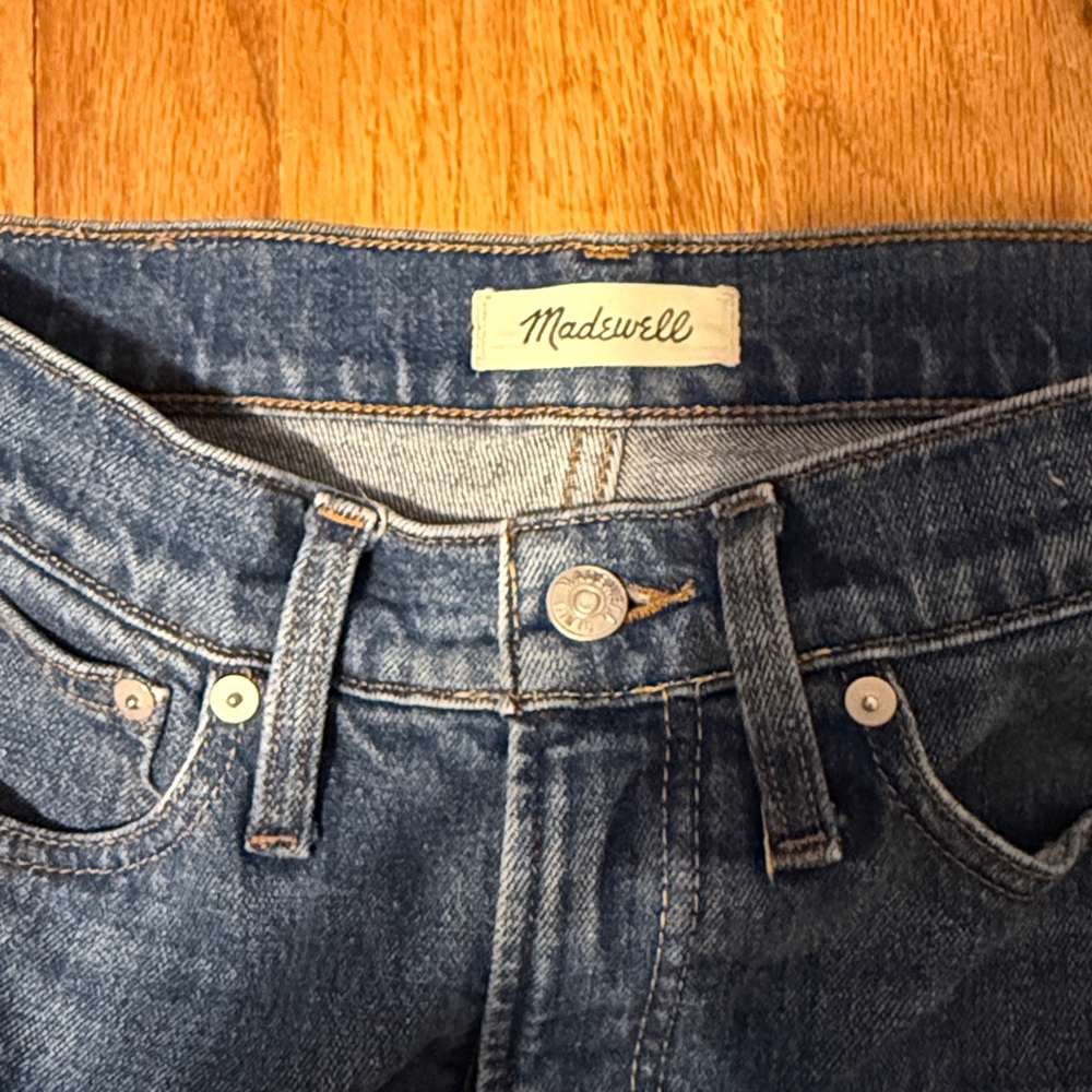Madewell Perfect Vintage Straight-Leg Jeans Size 25